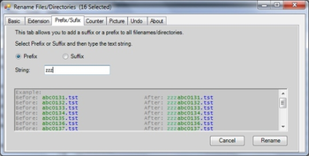 Multi File Directory Renamer screenshot 4