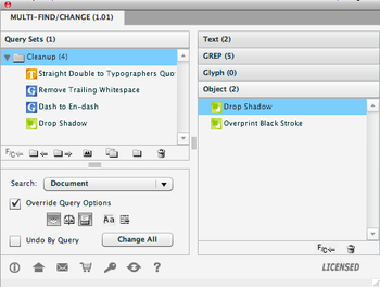 Multi-Find/Change screenshot