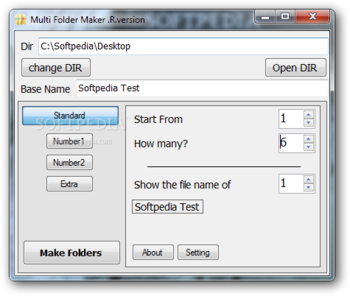 Multi Folder Maker screenshot