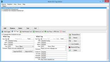 Multi ID3 Tag Editor screenshot 2