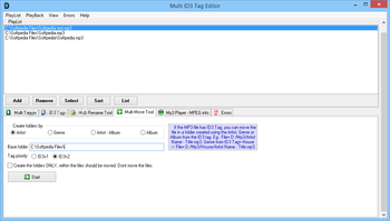 Multi ID3 Tag Editor screenshot 4