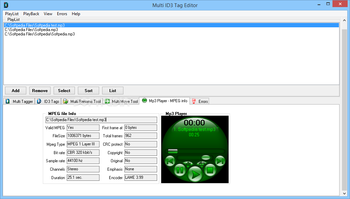 Multi ID3 Tag Editor screenshot 5