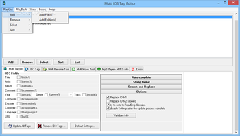 Multi ID3 Tag Editor screenshot 6