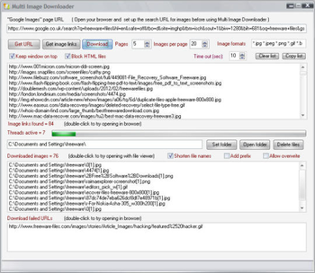 Multi Image Downloader screenshot