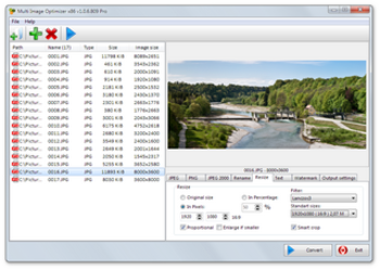 Multi Image Optimizer screenshot