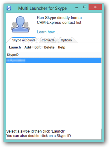 Multi Launcher for Skype screenshot 4