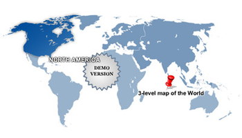 Multi-level World Map (Complete set #1) screenshot