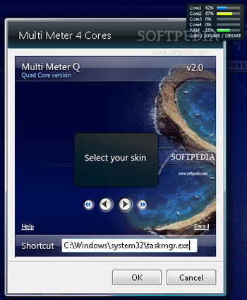 Multi Meter 4 Cores screenshot 2
