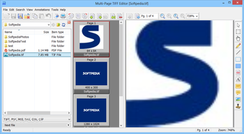 Multi-Page TIFF Editor screenshot