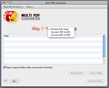 Multi PDF Converter screenshot