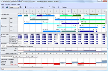 Multi Project Planner screenshot