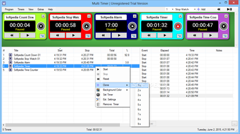 Multi Timer screenshot