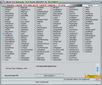 Multi Uni-Uploader screenshot 2