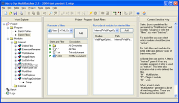 MultiBatcher screenshot 2