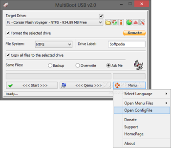 MultiBoot USB screenshot 2