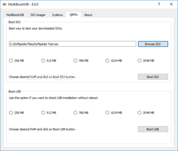 MultiBootUSB screenshot 4