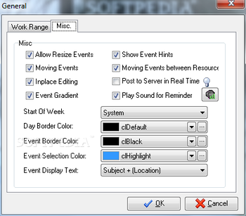 MultiCalendar Client/Server Edition screenshot 7