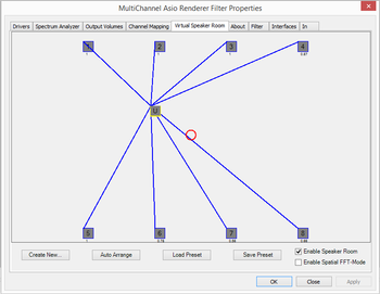 Multichannel ASIO DirectShow Renderer screenshot 6