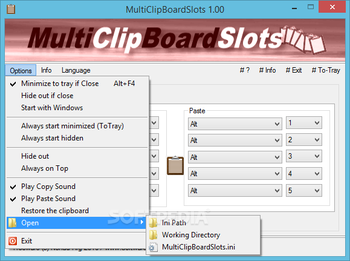 MultiClipBoardSlots screenshot 2