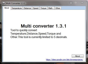 MultiConverter screenshot