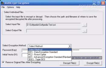 MultiCrypt screenshot