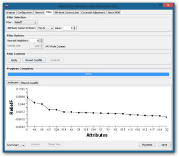 Multifactor Dimensionality Reduction screenshot 4