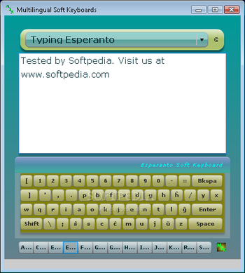 MultiLingual Soft Keyboards screenshot