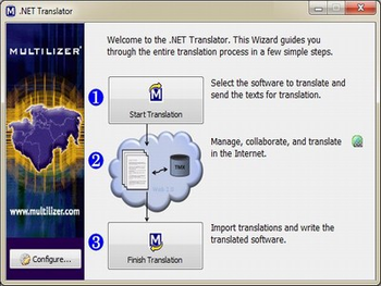 Multilizer 2011 .NET Translator screenshot