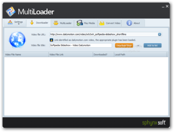 MultiLoader screenshot