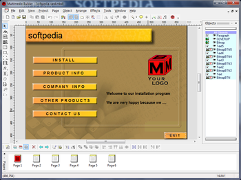 Multimedia Builder MP3 screenshot