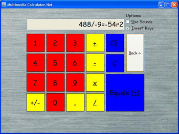 Multimedia Calculator.Net screenshot