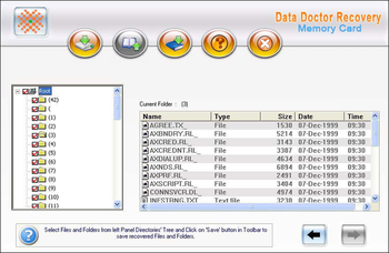 Multimedia Card Undelete Tool screenshot