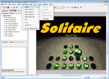 Multimedia Fusion Developer screenshot 3