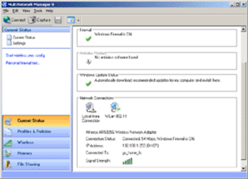 MultiNetwork Manager Pro screenshot
