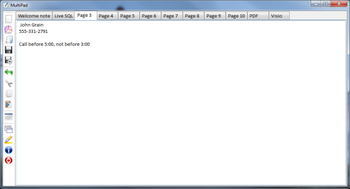 MultiPad screenshot
