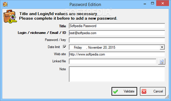 MultiPassWord screenshot 2