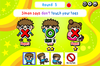 Multiplayer Simon Says screenshot