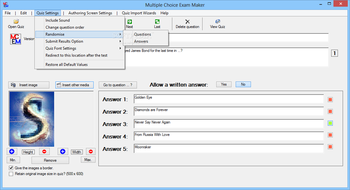 Multiple Choice Exam Maker screenshot 4