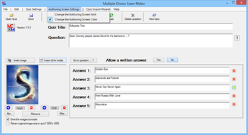 Multiple Choice Exam Maker screenshot 5