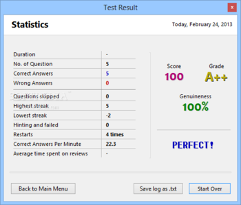 Multiple Choice Quizard screenshot 3