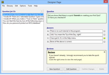 Multiple Choice Quizard screenshot 4