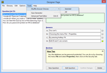 Multiple Choice Quizard screenshot 6