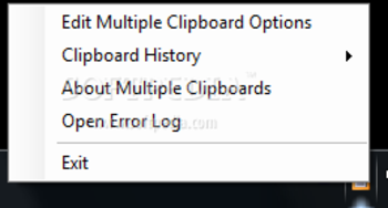 Multiple Clipboards screenshot