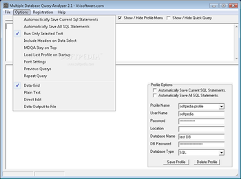 Multiple Database Query Analyzer screenshot 2