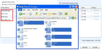Multiple Files Uploader for SharePoint screenshot