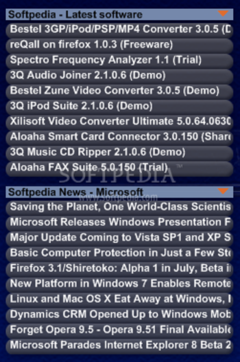 Multiple RSS Feed Reader screenshot