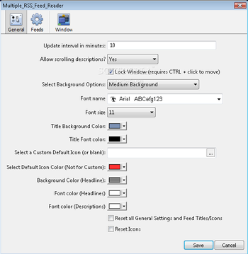 Multiple RSS Feed Reader screenshot 3
