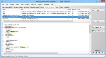 Multiple Search and Replace screenshot 5