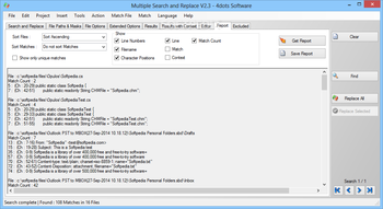 Multiple Search and Replace screenshot 7
