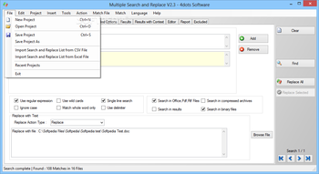 Multiple Search and Replace screenshot 8